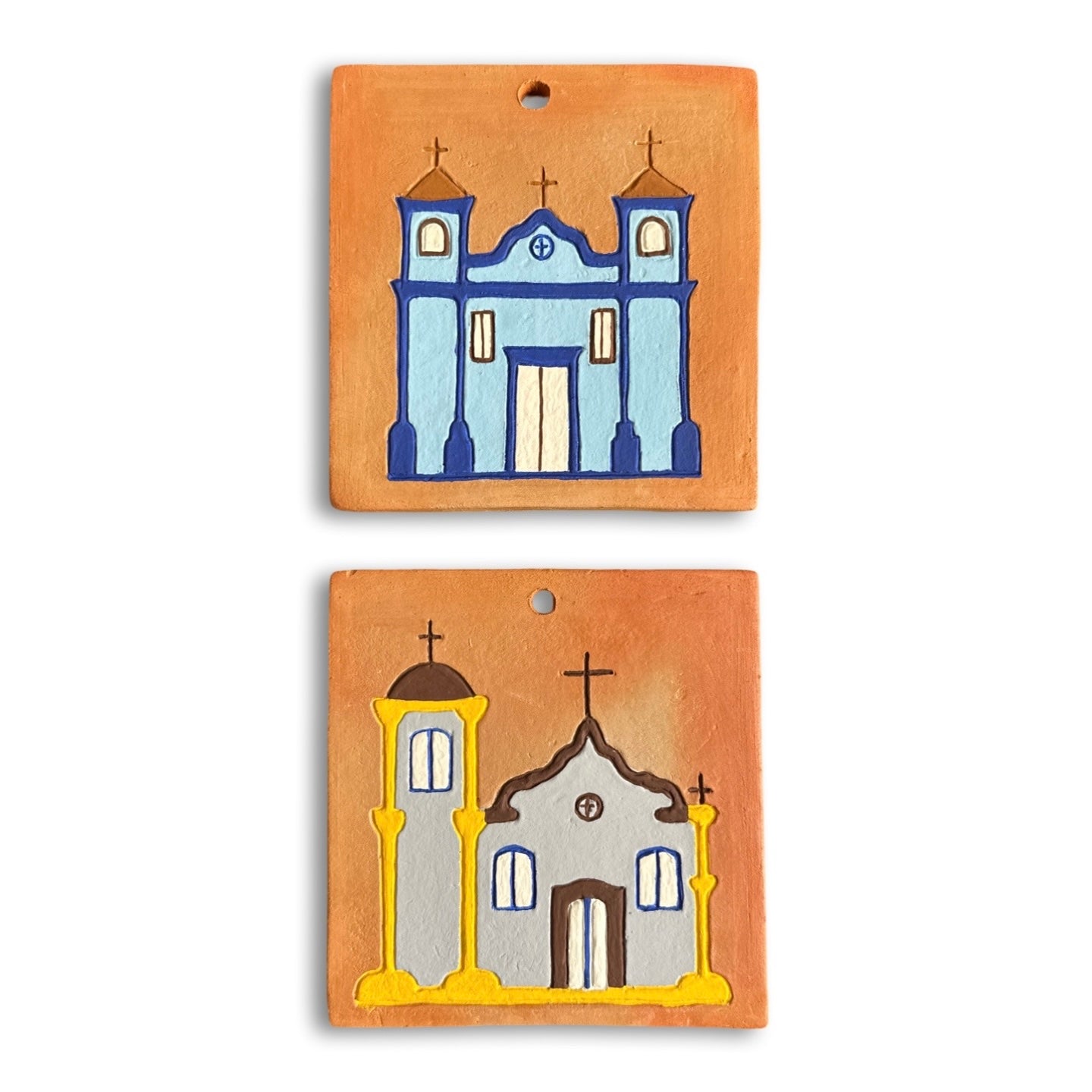 Quadrinhos em cerâmica - Jequitinhonha