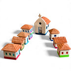 Trio de casinhas em cerâmica - Vale do Jequitinhonha