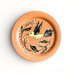 Prato de parede pintado à mão M