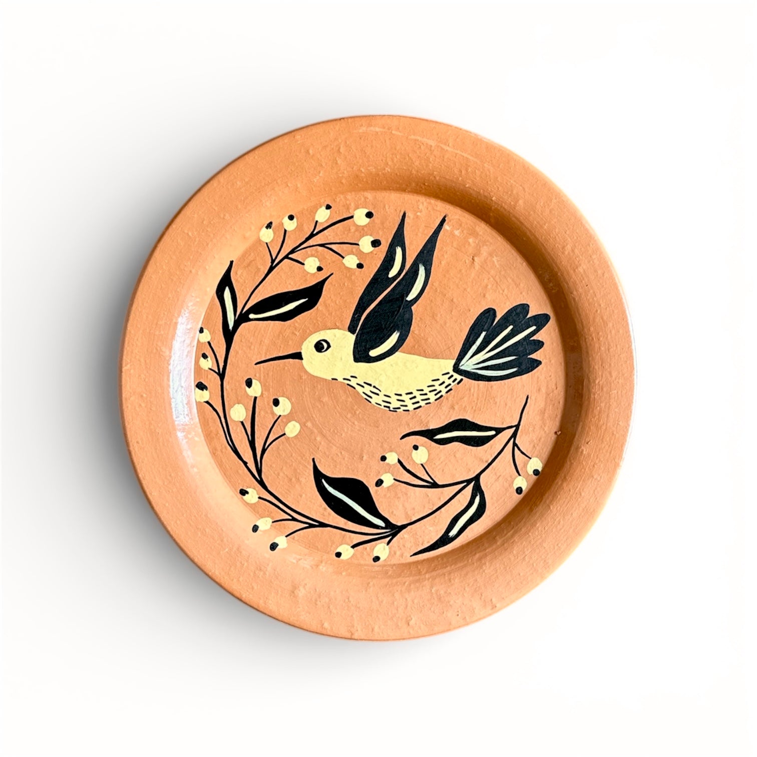 Prato de parede pintado à mão M