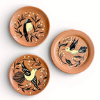 Prato de parede pintado à mão M