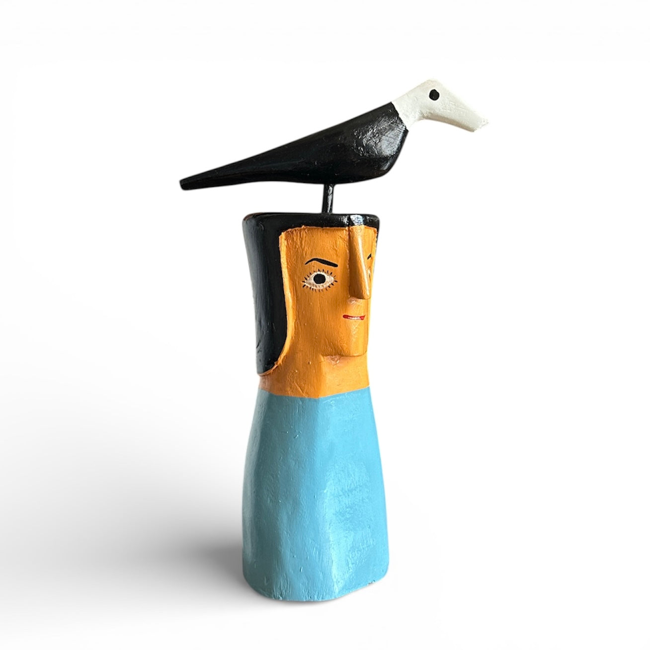 Cabeça com pássaro – Cícero