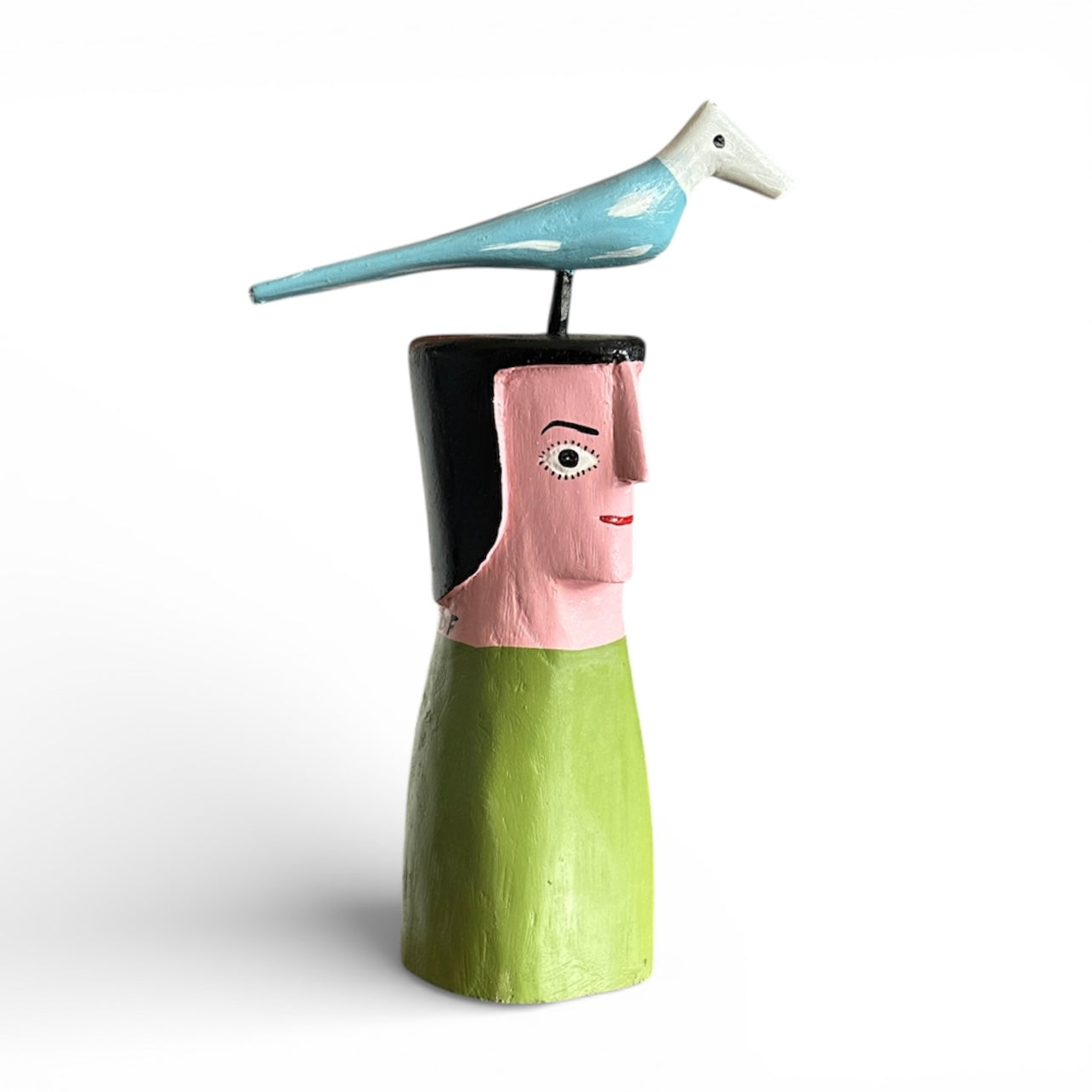 Cabeça com pássaro – Cícero