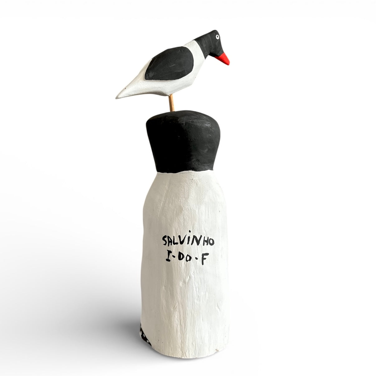 Cabeça com pássaro – Salvinho