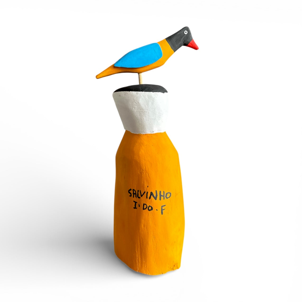 Cabeça com pássaro – Salvinho