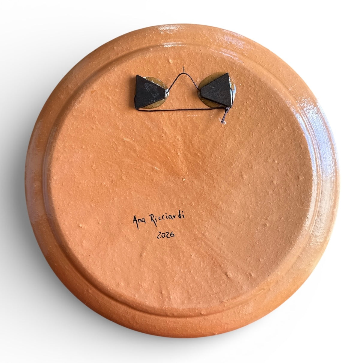 Prato de parede pintado à mão G