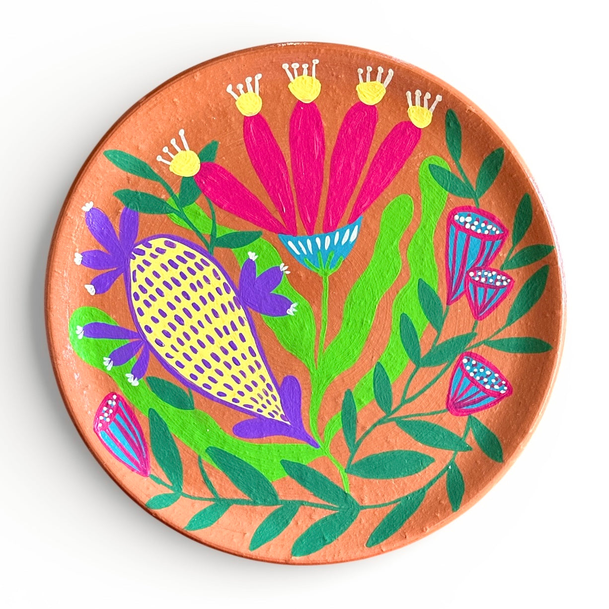 Prato de parede pintado à mão G