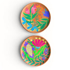 Prato de parede pintado à mão G