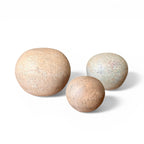 Trio de Potes Bola em pedra sabão