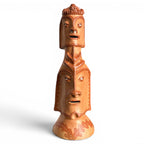 Totem com 2 cabeças - José Maria Pereira