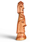 Totem com 2 cabeças - José Maria Pereira