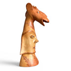Totem com 2 cabeças - José Maria Pereira
