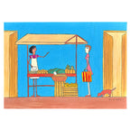 Desenho original "Eu tenho pra vender" - Mai de Jesus