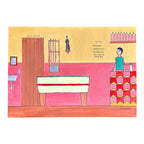 Desenho original "Bar da sinuca" - Mai de Jesus