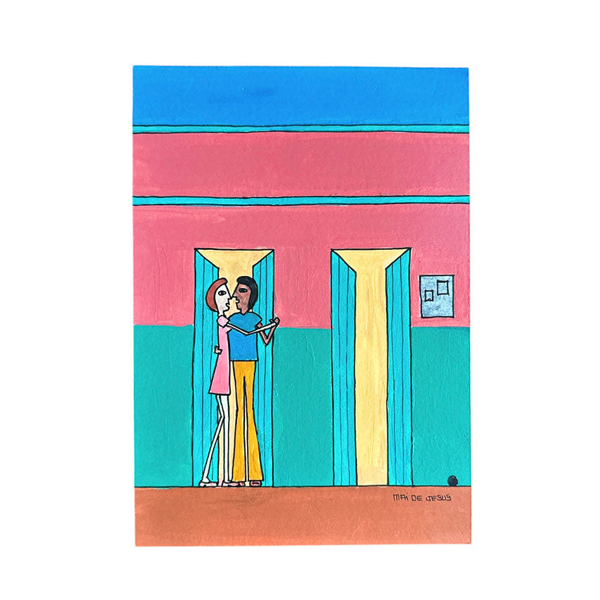 Desenho original "Forró ate o sol raiar" - Mai de Jesus