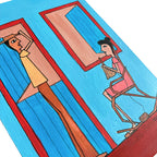 Desenho original "Mulher rendeira" - Mai de Jesus