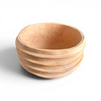 Vaso frisado em cerâmica rústica - Cleuza Eugênia