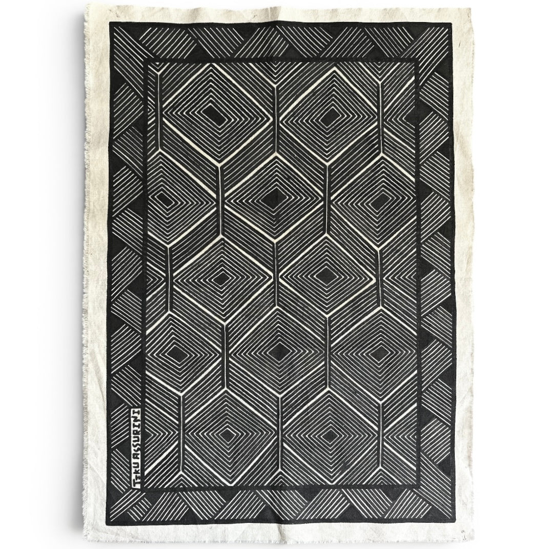 Grafismo em Tela - Etnia Asurini
