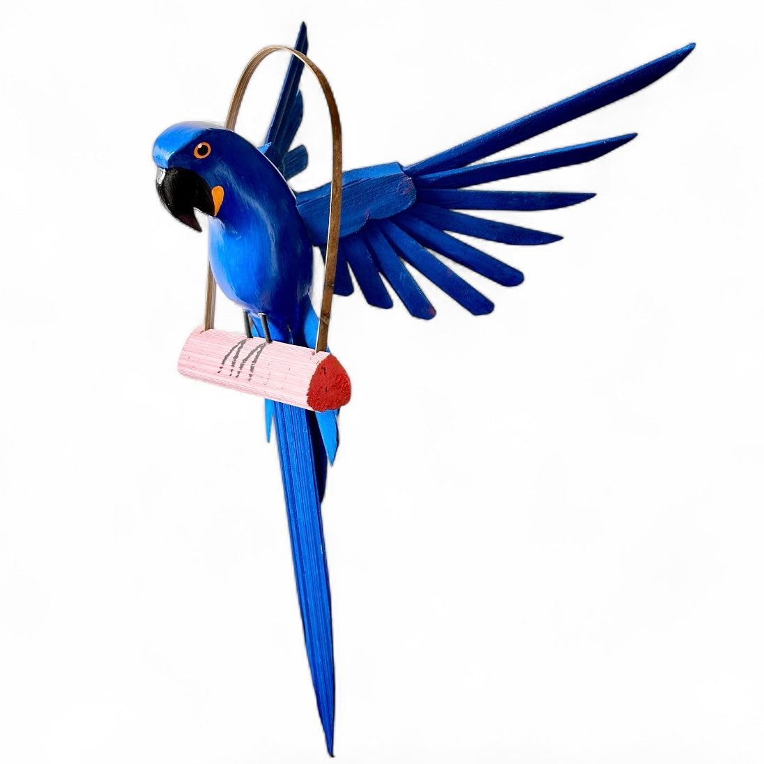 Arara Azul - Palmeira Miriti