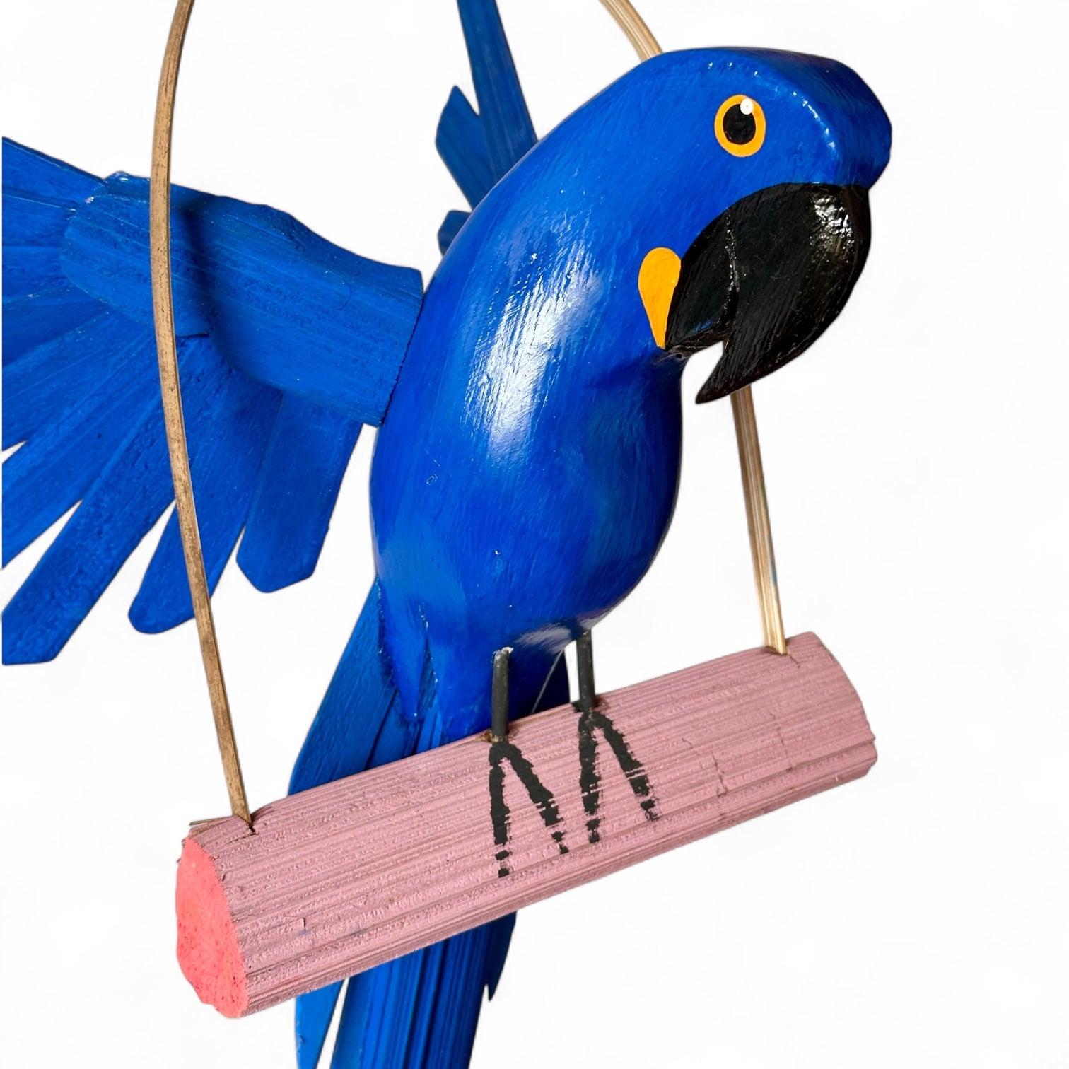 Arara Azul - Palmeira Miriti