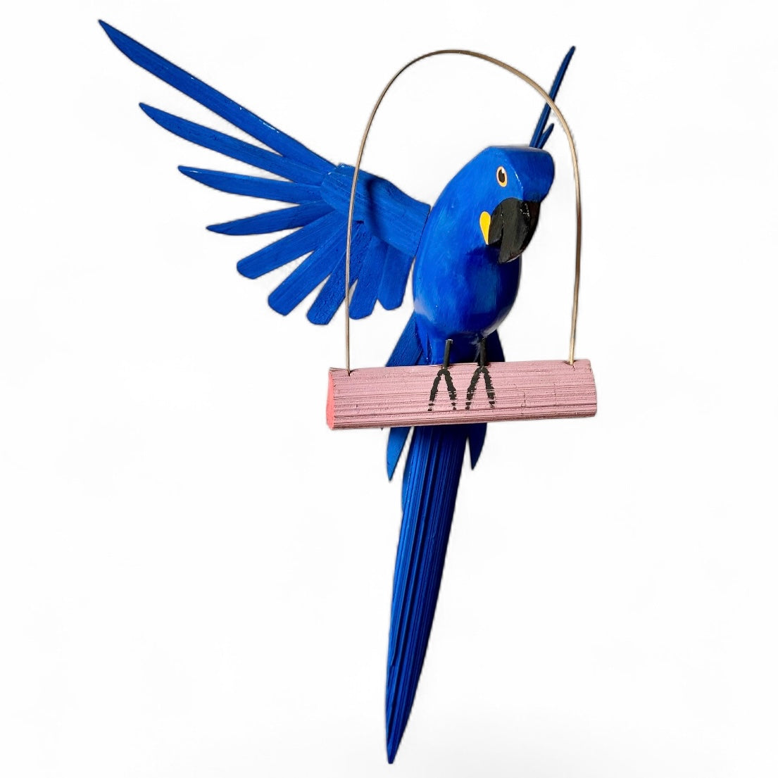 Arara Azul - Palmeira Miriti