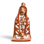 Escultura Nossa senhora em cerâmica - Vale do Jequitinhonha