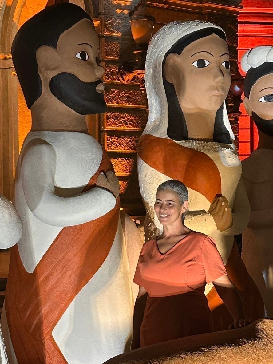 Presépio em cerâmica - Anísia Lima