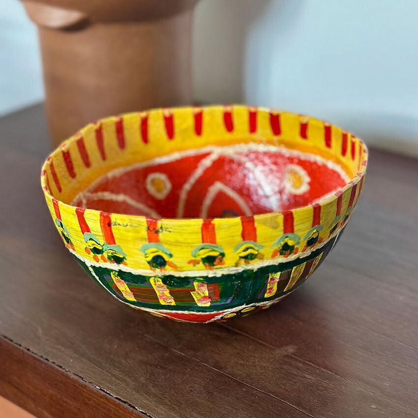 Cumcuba colorida de coité