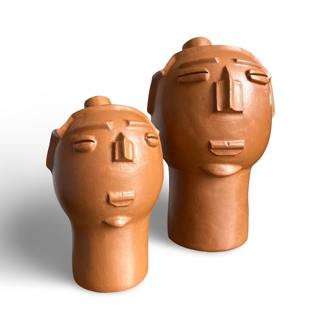 Cabeça Feminina P - Neguinha e Nanai