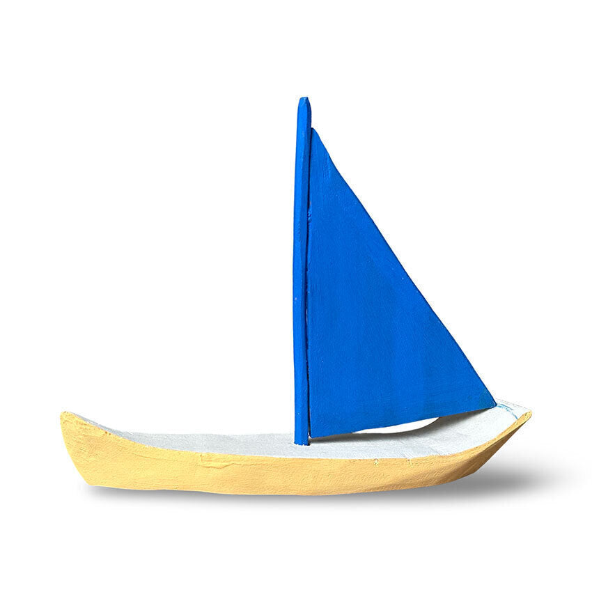 Barquinho em madeira - Zé Branco