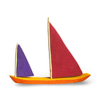 Barquinho em madeira - Zé Branco