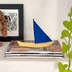 Barquinho em madeira - Zé Branco