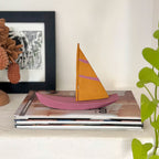 Barquinho em madeira - Zé Branco