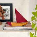 Barquinho em madeira - Zé Branco