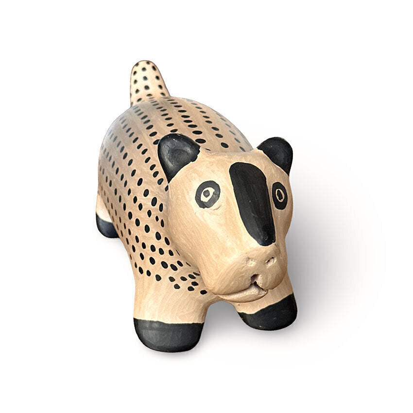 Onça em cerâmica - Etnia Waurá