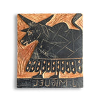 Matriz xilogravura J. Miguel - Bumba meu Boi