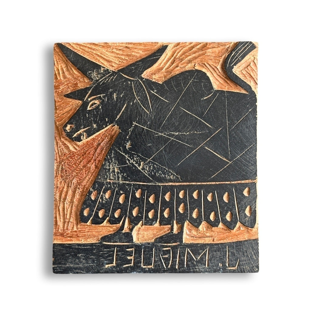 Matriz xilogravura J. Miguel - Bumba meu Boi