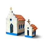Mini Igrejinha em cerâmica - Vale do Jequitinhonha