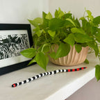 Cobra Coral em Madeira tamanho 4