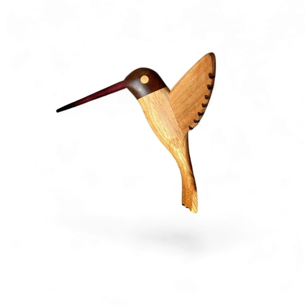 Beija Florzinho duas cores com cauda pra baixo