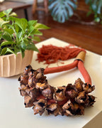 Colar de parede ou mesa - Flor de babaçu