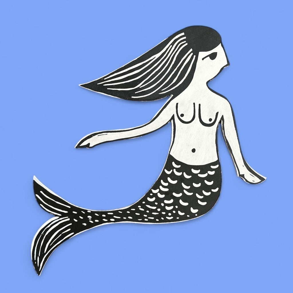 Sereia branca e preta - Julia Lage