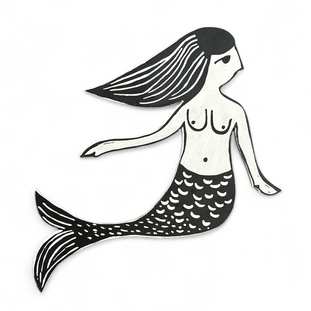 Sereia branca e preta - Julia Lage