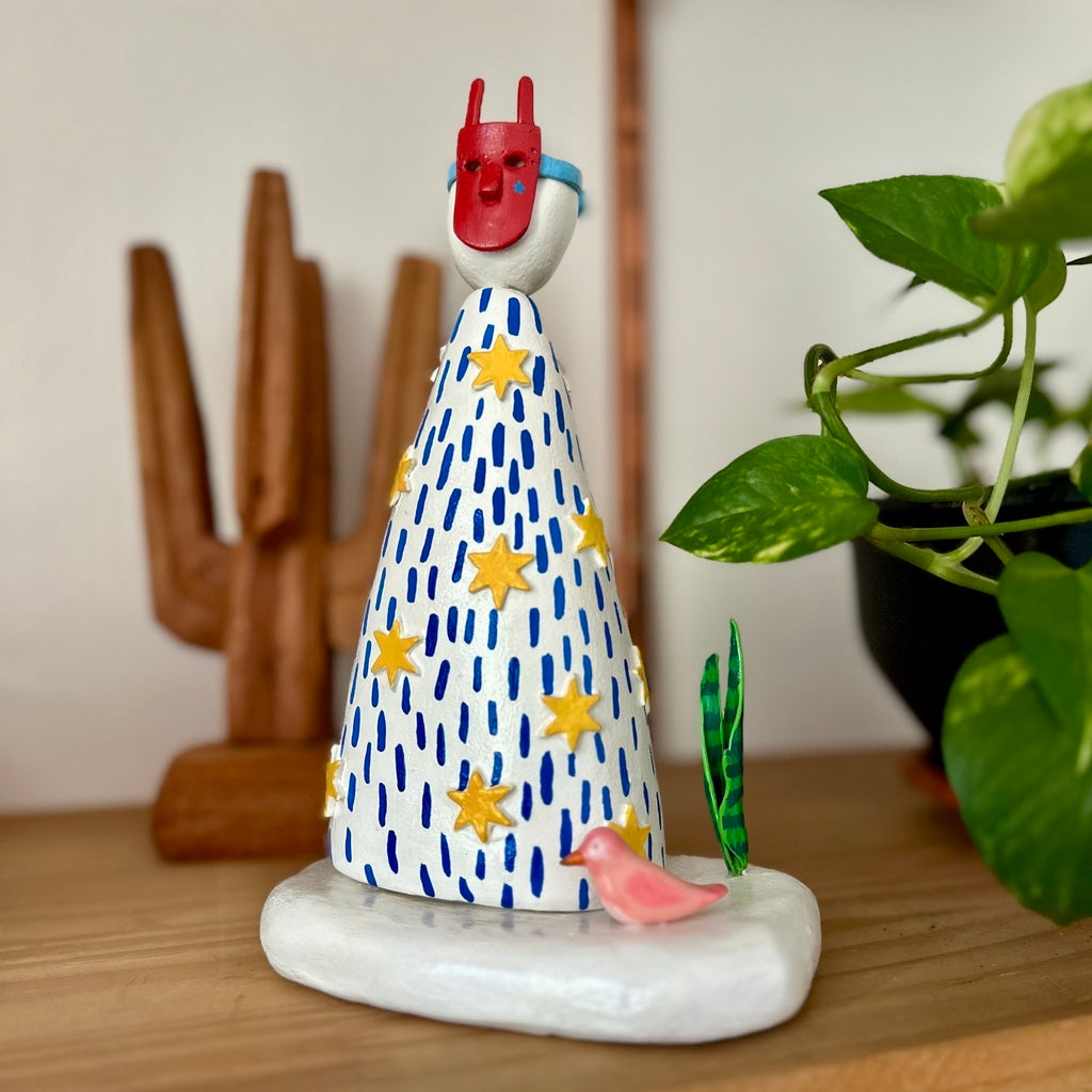 Escultura Cultivar o viver sem medo - Pedro Campos
