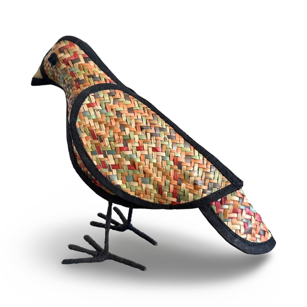 Pássaro em palha de Indaiá - G