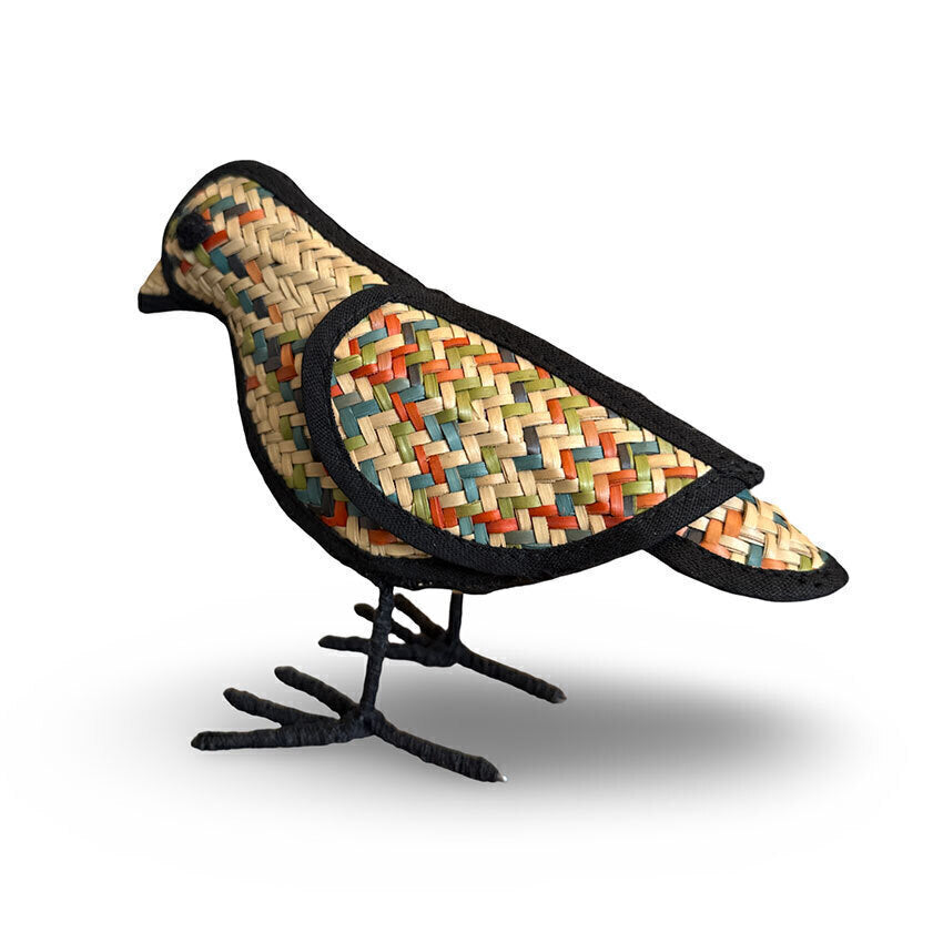 Pássaro em palha de Indaiá - P