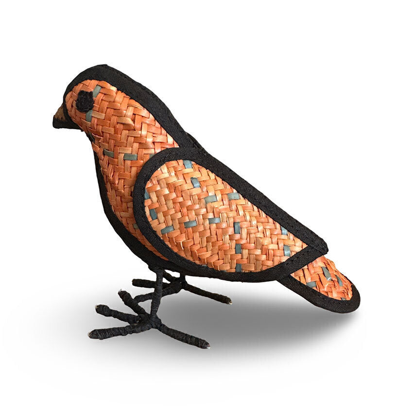 Pássaro em palha de Indaiá - P