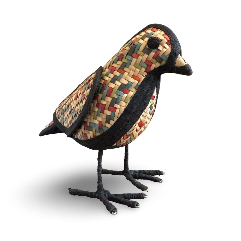 Pássaro em palha de Indaiá - P