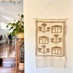 Estandarte em algodão - Tear manual