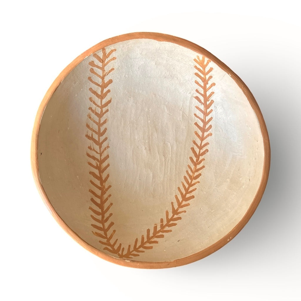 Travessa redonda em cerâmica - Oleiras do Candeal